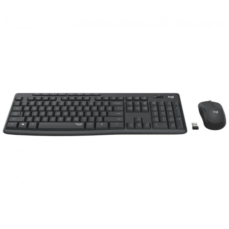 Logitech MK295 Silent Wireless RF 1000 DPI Clavier et souris sans fil