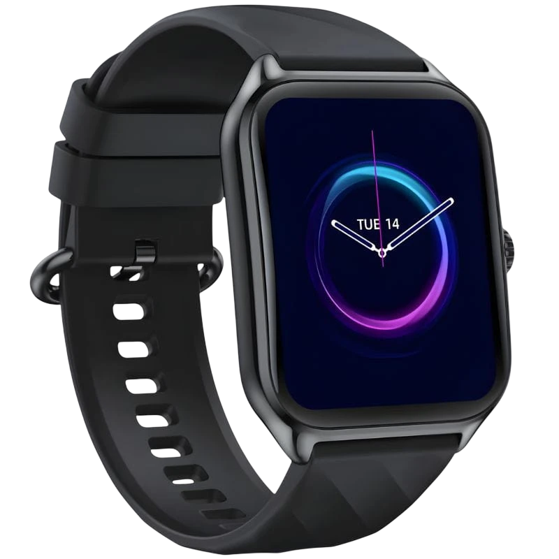 Zeblaze GTS 4 Noir 1,94 pouces AMOLED GPS Appels Bluetooth 7 jours +100 sports IP68 Smartwatch