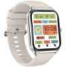 Zeblaze GTS 4 Argent 1,94 pouces AMOLED GPS Appels Bluetooth 7 jours +100 sports IP68 Smartwatch