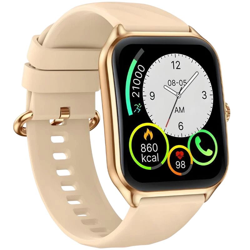 Zeblaze GTS 4 Doré 1,94 pouces AMOLED GPS Appels Bluetooth 7 jours +100 sports IP68 Smartwatch