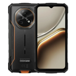 Doogee Fire 5 Pro 4GB/128GB Orange Rugged IP68/IP69K 6,6 pouces IPS 90Hz 13MP 13000mAh 18W NFC