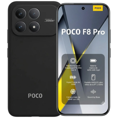 Coque Xiaomi Poco F8 Pro 5G Square Liquid Premium Noir