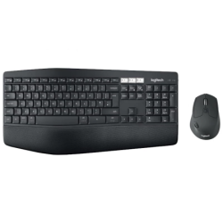 Logitech MK850 Performance Espagnol Noir 1000 DPI Clavier à membrane sans fil + souris
