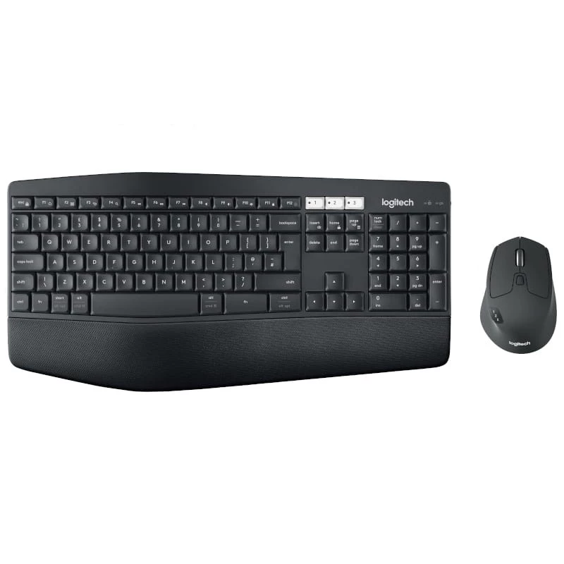 Logitech MK850 Performance Espagnol Noir 1000 DPI Clavier à membrane sans fil + souris