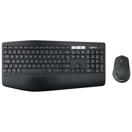 Logitech MK850 Performance Espagnol Noir 1000 DPI Clavier à membrane sans fil + souris