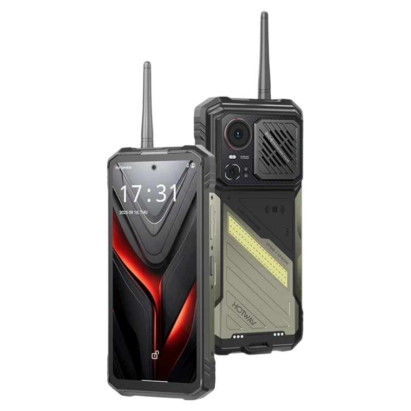 Hotwav Hyper 8 Ultra 5G 12GB/512GB Rugged Walkie Talkie IP68/IP69K 6,8 pouces IPS 120Hz 108MP 12000mAh 55W NFC