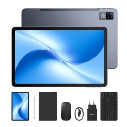Doogee U12 WiFi 6GB/128GB Gris Édition VIP 12 pouces IPS 90Hz 13MP 9000mAh Tablet