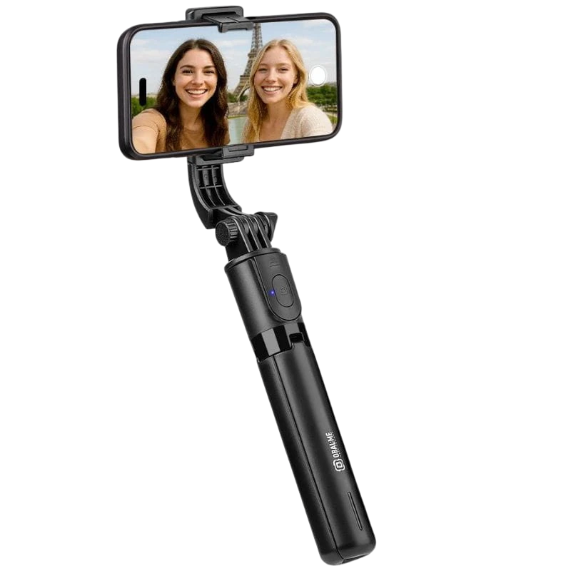 OBAL:ME SelfiePod Glow Gimbal Tripod avec lumière LED et télécommande