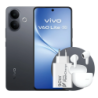 Vivo V60 Lite 5G 8GB/256GB Noir 6,77 pouces AMOLED 120Hz 50MP 6500mAh NFC + Écouteurs Buds + Chargeur 90W
