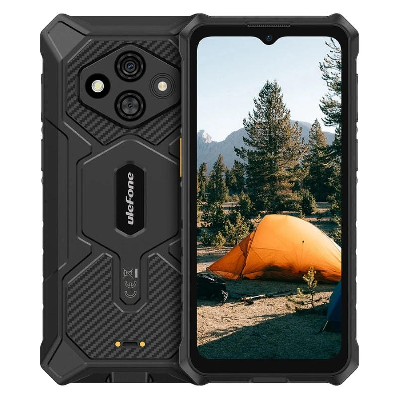 Ulefone RugKing 3 Pro 8GB/128GB Noir 6,56 pouces IPS 120Hz 48MP 5700mAh NFC