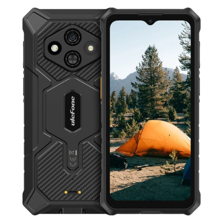 Ulefone RugKing 3 Pro 8GB/128GB Noir 6,56 pouces IPS 120Hz 48MP 5700mAh NFC