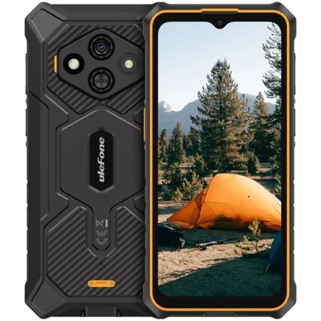 Ulefone RugKing 3 Pro 8GB/128GB Orange 6,56 pouces IPS 120Hz 48MP 5700mAh NFC