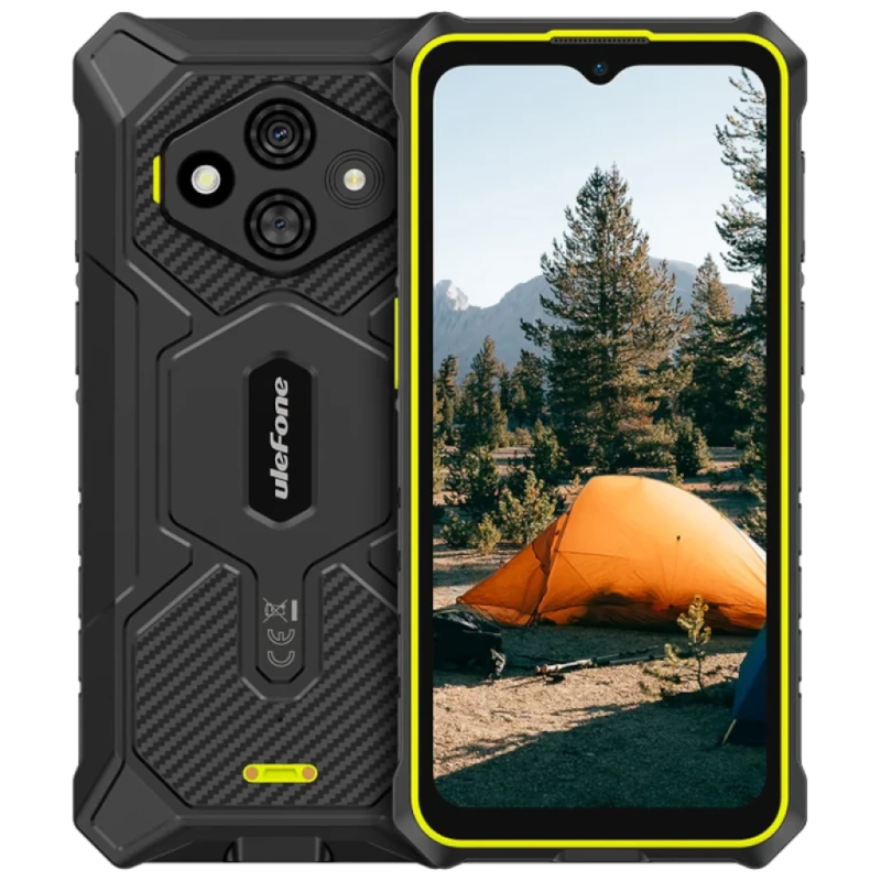 Ulefone RugKing 3 Pro 8GB/128GB Vert 6,56 pouces IPS 120Hz 48MP 5700mAh NFC