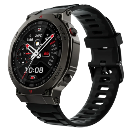 Black Shark GS3 Ultra Noir 1,43 pouces AMOLED GPS 18 jours +160 sports 5ATM IP69K Smartwatch