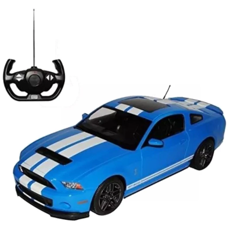 RASTAR R/C 1:14 Ford Shelby GT500 Bleu 30m de portée Voiture radiocommandée