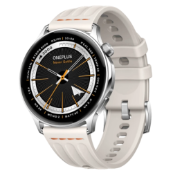 OnePlus Watch Lite Argent 1,46 pouces AMOLED GPS NFC 10 jours +100 sports 5ATM