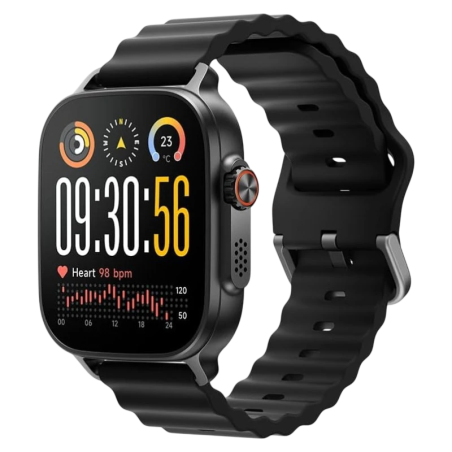 Realme Watch 5 Noir 1,97 pouces AMOLED NFC 16 jours +108 sports IP68