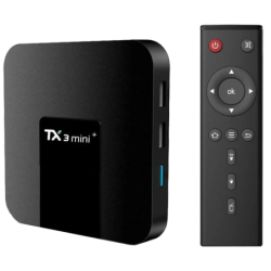 Tanix TX3 Mini Plus 2GB/16GB Noir Android 11 4K WiFi double bande Bluetooth S905W2 TV Box