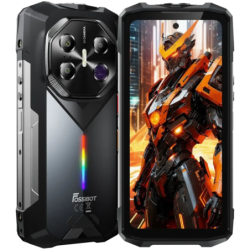 Fossibot F113 12GB/256GB Gris Rugged avec vision nocturne IP68/IP69K 6,78 pouces IPS 120Hz 64MP 20000mAh 33W NFC
