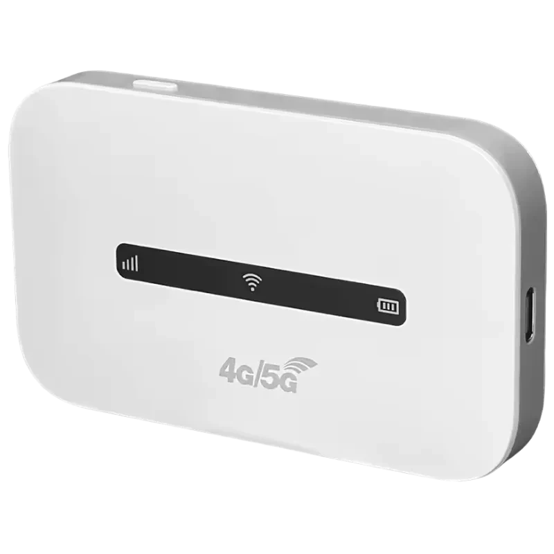 M6 4G LTE WiFi 3000mAh Blanc Routeur portable