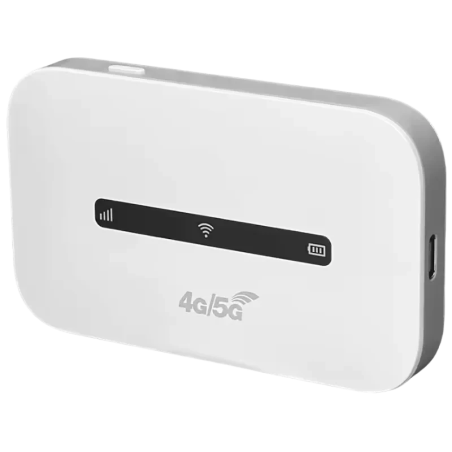 M6 4G LTE WiFi 3000mAh Blanc Routeur portable