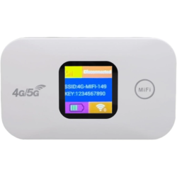 A8 4G LTE 3000mAh Blanc WiFi 5 Routeur portable