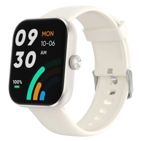 Black Shark GTS Argent 1,85 pouces AMOLED GPS +100 sports 3ATM Smartwatch