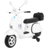 Vespa  PX150 12V Blanc - Moto électrique pour enfants