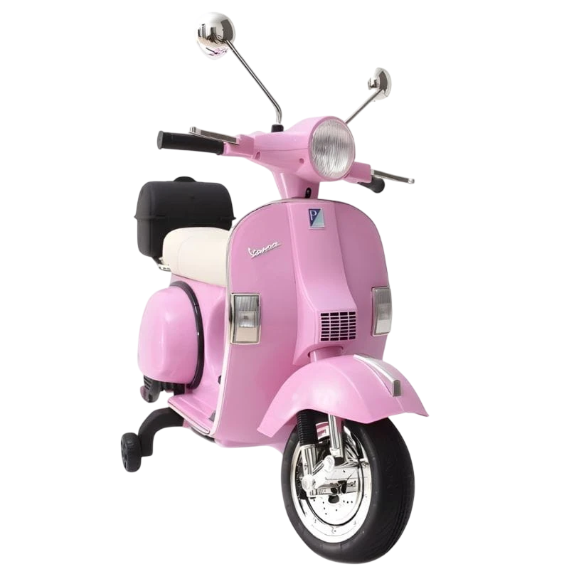 Vespa  PX150 12V Rose - Moto électrique pour enfants