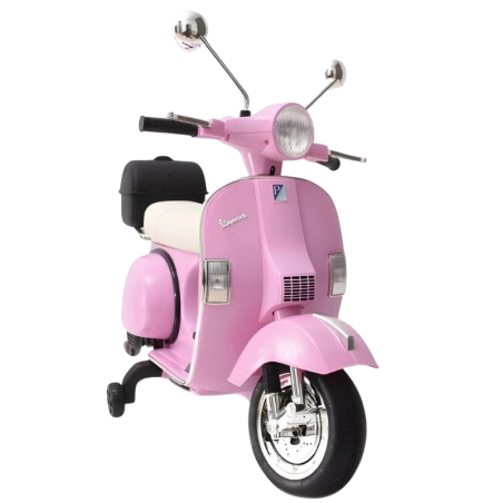 Vespa  PX150 12V Rose - Moto électrique pour enfants