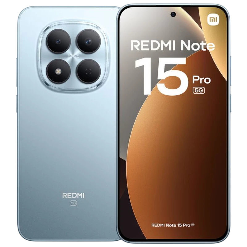 Xiaomi Redmi Note 15 Pro 5G 12GB/512GB Bleu 6,83 pouces AMOLED 120Hz 200MP 6580mAh 90W NFC