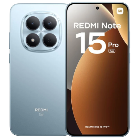 Xiaomi Redmi Note 15 Pro 5G 12GB/512GB Bleu 6,83 pouces AMOLED 120Hz 200MP 6580mAh 90W NFC