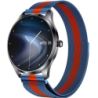 TN99 Bracelet Milanais Rouge/Bleu 1,43 pouces AMOLED Appels Bluetooth 5 jours +100 sports IP67 - Montre connectée