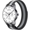 TN99 Bracelet Milanais Argent/Noir 1,43 pouces AMOLED Appels Bluetooth 5 jours +100 sports IP67 - Montre connectée