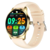 TN99 Bracelet Silicone Doré 1,43 pouces AMOLED 5 jours +100 sports IP67 - Montre connectée
