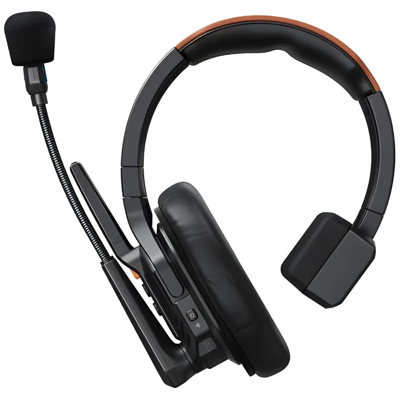COMICA Seekcom S1 Système Intercom avec Micro Sans Fil et Casque Professionnel 500m de portée 12h