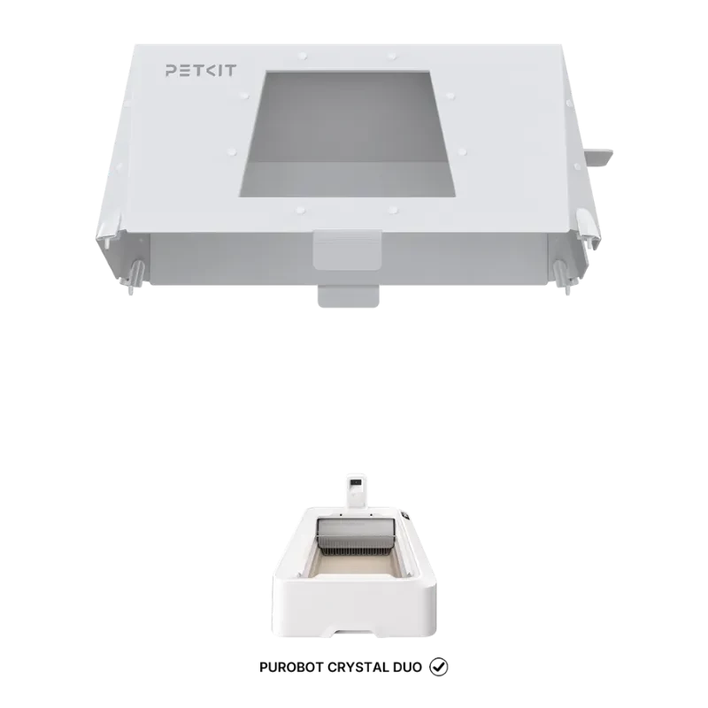 Hotte à entrée frontale PETKIT pour PETKIT Purobot Crystal Duo