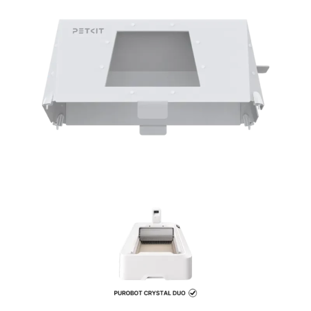 Hotte à entrée frontale PETKIT pour PETKIT Purobot Crystal Duo