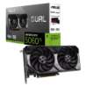 ASUS Dual RTX5060TI-O16G NVIDIA GeForce RTX 5060 Ti 16 GB GDDR7 PCIe 5.0 2 ventilateurs HDMI 2.1 Carte graphique