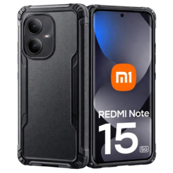 Coque en silicone renforcé Xiaomi Redmi Note 15 5G / Note 15 4G