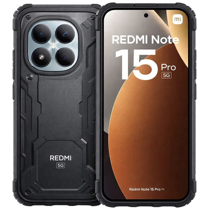 Coque en silicone renforcé Xiaomi Redmi Note 15 Pro 5G