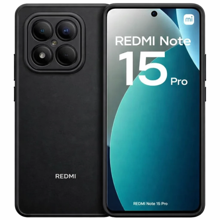 Coque Xiaomi Redmi Note 15 Pro 4G Square Liquid Premium Noir