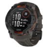 Garmin Instinct 3 50 mm Solar Noir Bracelet Silicone Charbon 1,1 pouces NFC 40 jours 10ATM Smartwatch