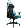 Drift DR175 Noir Bleu 150kg inclinable appuie-tête coussin lombaire Chaise gaming