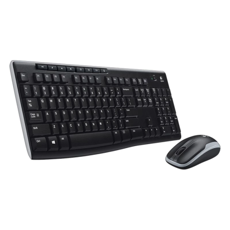 Logitech MK270 Clavier à membrane + souris sans fil