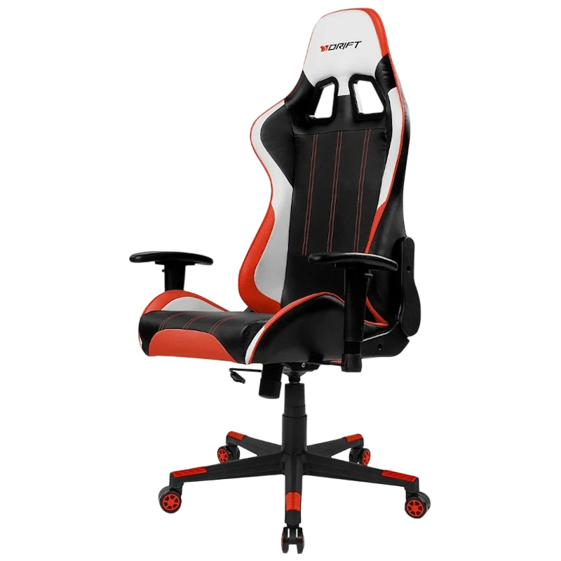 Drift DR175 Noir Rouge 150kg inclinable appuie-tête coussin lombaire Chaise gaming