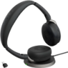 Jabra Evolve2 65 Flex MS Stereo USB-C avec base de charge Arceau ANC Bluetooth 5.2 32h Casque sans fil