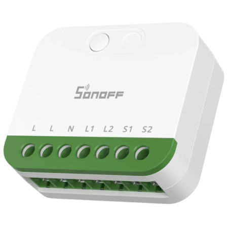 Sonoff MINI-2GS Matter WiFi à deux voies Interrupteur