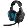Logitech G432 Noir/Bleu Arceau avec micro Casque gaming