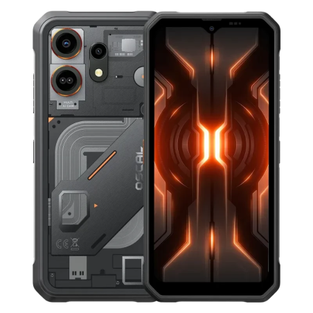 Oscal Marine 3 8GB/256GB Noir Rugged IP68/IP69K 6,56 pouces IPS 90Hz 16MP 5000mAh 18W NFC
